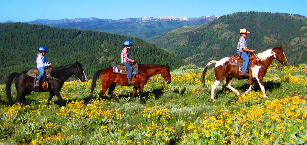 Horseback riding, by Beaver Creek Lodge